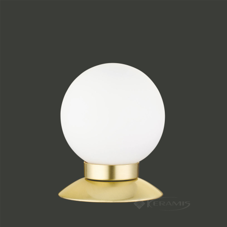 Настольная лампа Reality Princess, латунь матовая, белый, LED (R52551908)