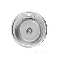 кухонна мийка Kroner Satin 49х49х16 сталь (Satin-49006160) CV022764