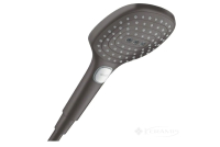 ручной душ Hansgrohe Raindance Select E PowderRain 120 3jet P EcoSmart черный хром (28728340)