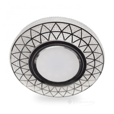 точечный светильник Feron c LED подсветкой прозрачный (40025)