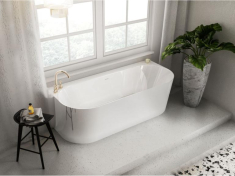 ванна из искусственного камня Miraggio Bali 170x75 белая глянцевая (262)