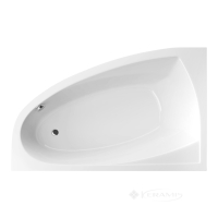 ванна акрилова Excellent Aquaria Comfort 150x95,5 біла, ліва, з ніжками (WAEX.AQL15WH)