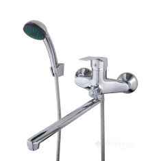 смеситель для ванны Frap поворотный излив, хром (F22063)