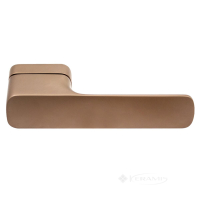 ручка дверная на розетте M&T Minimal2.0 147858 Left TIN-B титан-коричневий матовий, в комплекті з WC