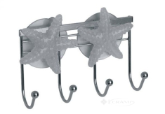 крючок Arino Белая морская звезда четверной хром (W2016)