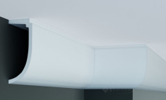 карниз жесткий Elite Decor Gaudi Decor 17x7x244 см белый (P 882)