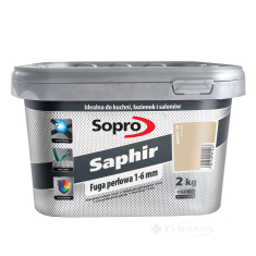затирка Sopro Saphir Fuga 28 жасмин 2 кг (9516/2 N)