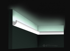 карниз Orac Decor 3x3,4x200 см белый, под подсветку (CX188F)