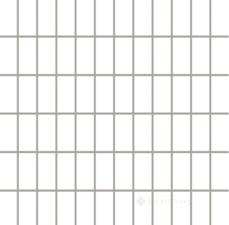 Мозаїка Paradyz Albir (kostka 2,3 x 4,8) 30x30 bianco