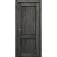 дверне полотно Rodos Style 2 600 мм, глухе, дуб шале графіт