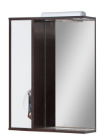 шафка дзеркальна Van Mebles Венге 60 см ліва (000001956)