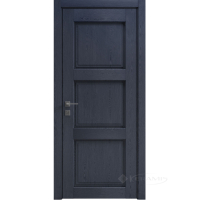 дверное полотно Rodos Style 3 700 мм, глухое, сосна браш cobalt