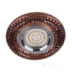 точечный светильник Feron c LED подсветкой хром (28605)