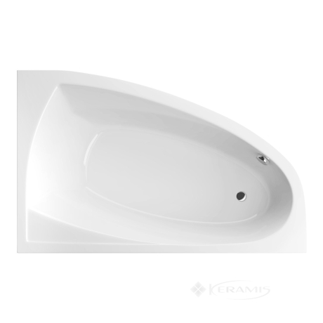 Ванна акрилова Excellent Aquaria Comfort 150x95,5 біла, права, з ніжками (WAEX.AQP15WH)