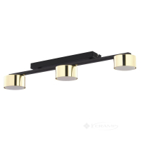 светильник потолочный TK Lighting Dallas gold/black (6091)