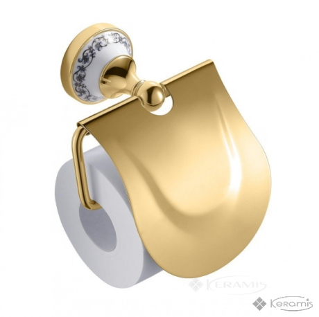 Тримач туалетного паперу Devit Charlestone Ceramic золото (A3051142G)