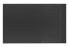 поддон Rea Bazalt 80x100 прямоугольный, черный (REA-K3304)