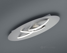 світильник стельовий Trio Dolphin, білий, нікель матовий, 3 лампи, LED (677010307)
