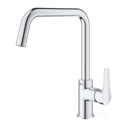 смеситель для мойки Grohe Eurosmart хром (30567000) (смеситель для мойки Grohe Eurosmart хром (30567000))