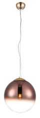 подвесной светильник Azzardo Iris, 30 см, copper (AZ3109)