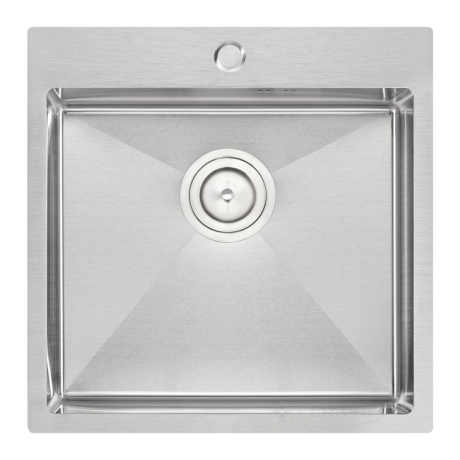 Кухонна мийка Qtap 20x45x40 steel (QTD505010)