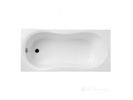 Ванна акрилова Polimat Gracja 120x75 біла (00321)