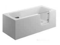 панель для ванни Polimat 80 см збоку, біла (00048)