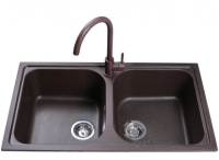 кухонна мийка Bretta Longrand 86x50 коричнева