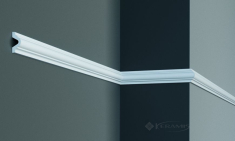 молдинг жесткий Elite Decor Gaudi Decor 4x1,8x244 см белый (CR 610)