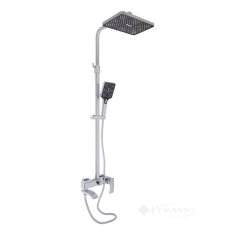 душевая система Qtap Swan Cascada на три потребителя, chrome (QTSWA111CRM45566)