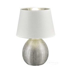 настольная лампа Reality Luxor, серебряный, белый (R50631089)