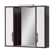 шафка дзеркальна Van Mebles Венге 80 см, 2 ящики (000001411)