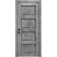 дверное полотно Rodos Style 4 900 мм, глухое, мрамор серый