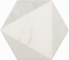 плитка Equipe Carrara 17,5x20 hexagon peak (23102)