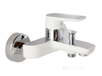 смеситель для ванны и душа Venezia Kapadokya хром, белый (5010901-07)