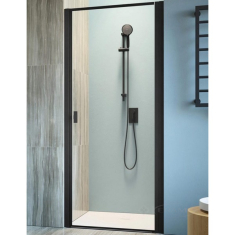 душові двері Radaway NES Black DWJ I 90x200 права, безпечне скло, frame, чорна (10026090-54-56R)