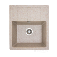 кухонна мийка Platinum Aria 57,7x49,5x19 матова карамель (SP000033268)