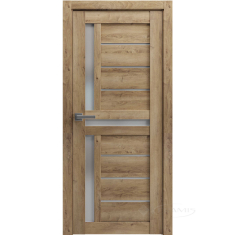 дверное полотно Grand Lux 8 700 мм, полустекло сатин, шервуд