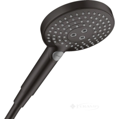 ручной душ Hansgrohe Raindance Select S 120 EcoSmart черный матовый(26531670)