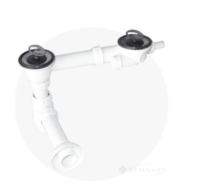 сифон для умывальника Radaway белый (C592P)