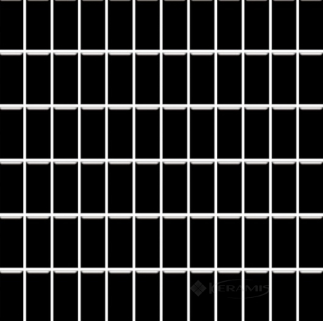 Мозаика Paradyz Albir (kostka 2,3 x 4,8) 30x30 nero