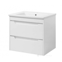 тумба с умывальником Юввис Valencia 65x60x45.5 Trio ТПБ-2 Д белый (MEB-1132521519)