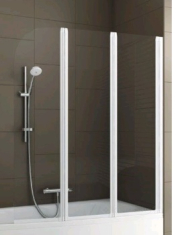 штора для ванной Aquaform Modern 3 120x140 стекло прозрачное (170-06992)