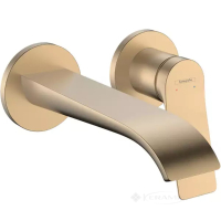 смеситель внешняя часть для раковины Hansgrohe Vivenis CoolStart скрытого монтажа, бронза матовый (75050140)