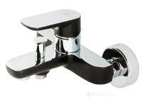 смеситель для ванны и душа Venezia Kapadokya черный (5010901-05)