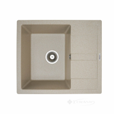 кухонная мойка Platinum Aria 57,7x49,5x19 матовая сафари (SP000033271)