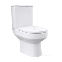 унитаз Imprese Malse напольный, сиденье slow-closing, белый (c06204503)