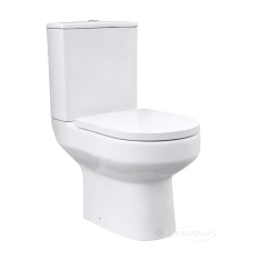 унитаз Imprese Malse напольный, сиденье slow-closing, белый (c06204503)