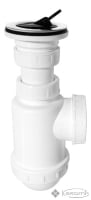 Сифон для мойки c пластмассовой решёткой Ø70 d50/40 мм (A442-DN50/40)