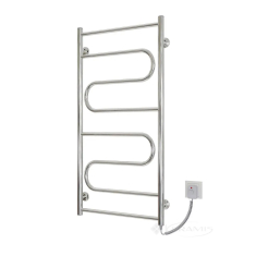 полотенцесушитель электрический Kosser Зигзаг 1000x500 справа, хром (ДЗ03ЕR)